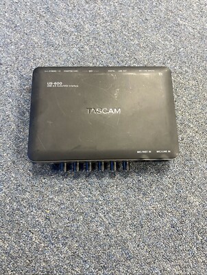 Tascam US-600 6-in/4-out USB 2.0 Digital Recording Interface W/ Proper Cables