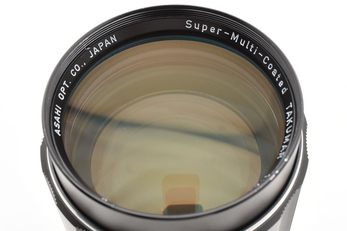 EX+5 PENTAX 6 Elements SMC Takumar 135mm f/2.5 Telephoto MF Lens