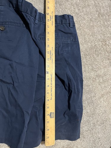 Banana Republic Aiden Short Men Sz 34 Navy Blue Flat Front Pockets - Picture 4 of 4
