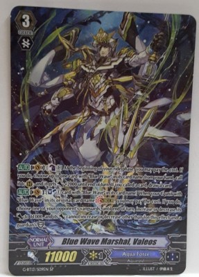 Bushiroad Cardfight Vanguard Blau Welle Marshal, Valeos G-BT13/S09EN Sp