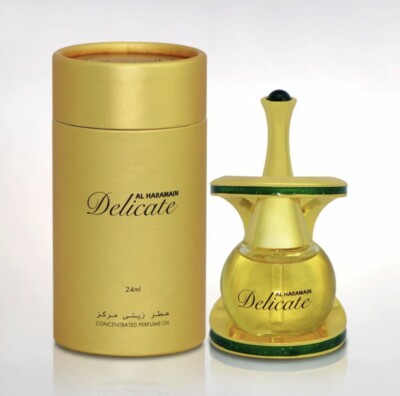 Delicate Attar CPO Perfume Oil By Al Haramain 24 ML Super Rich Fragrance 