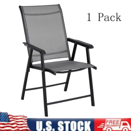 Heavy Duty Folding Patio Chair Outdoor Indoor Portable Dining Chair for Porch