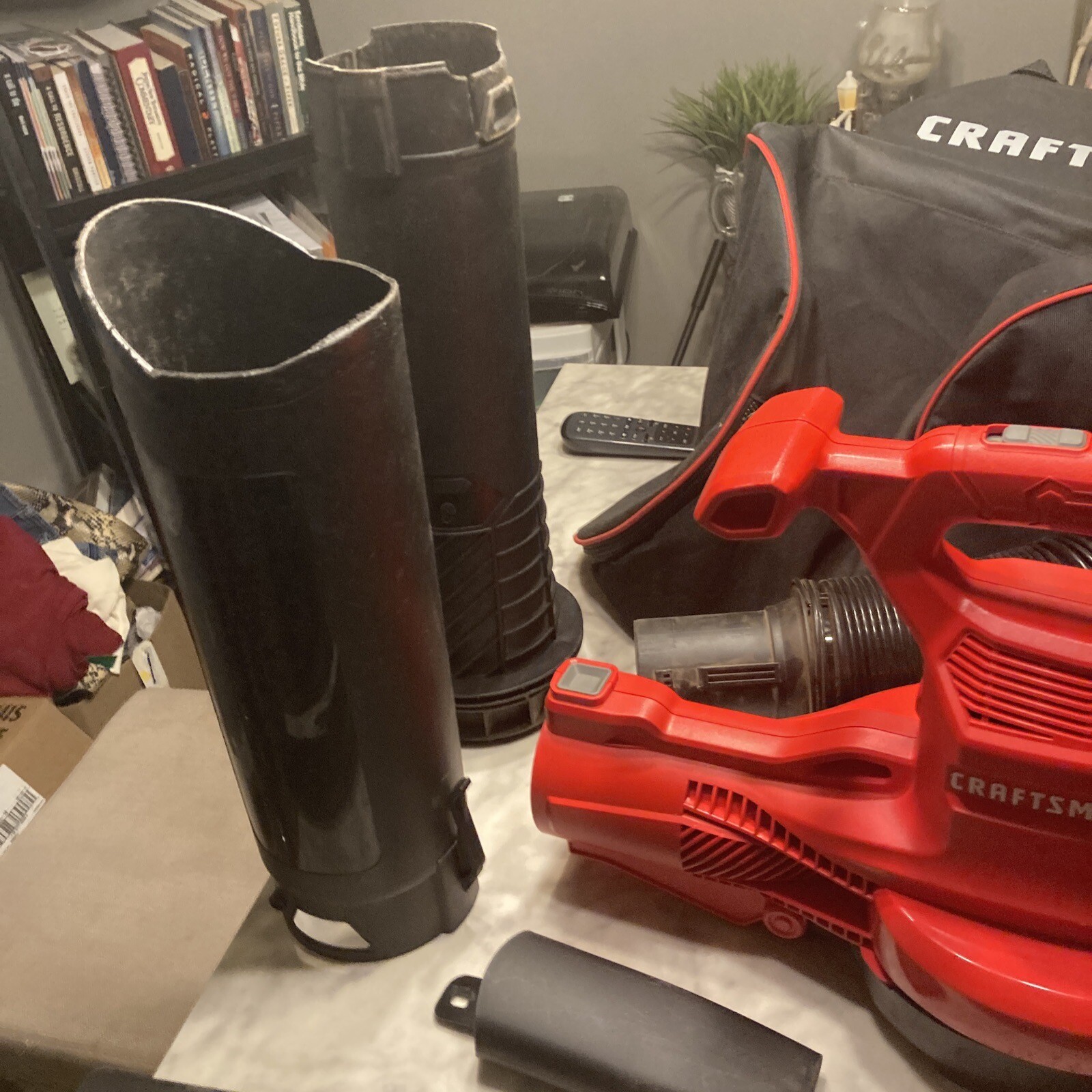 CRAFTSMAN 12Amp 450CFM 260MPH Corded Electric Leaf Blower Vacuum Kit