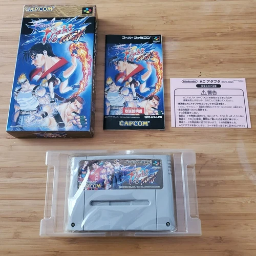 Game Final Fight Tough Nintendo Super Famicom SFC CAPCOM Japanese Retro Used VG