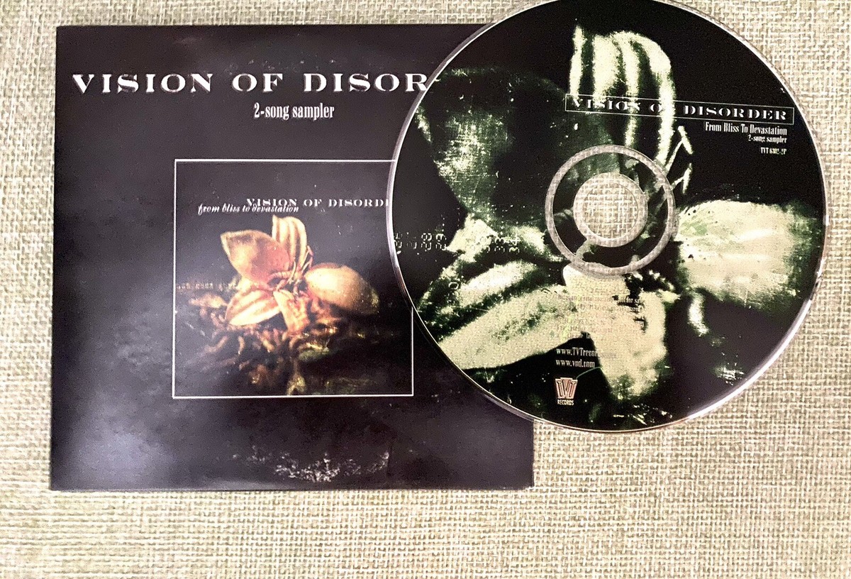 Vision of Disorder ** PROMO CD ** From Bliss to Devastation