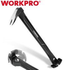 WORKPRO Extractor de Uñas 13" Pata de Gato Barra de Pata Removedor de Uñas Set Extractor de Uñas Mecedor de Pata