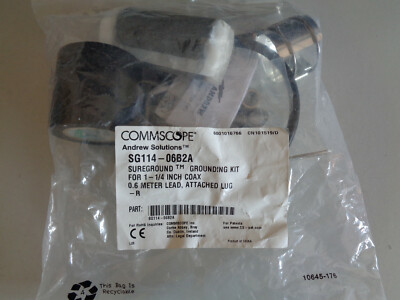Commscope Andrew SG114-06B2A Sureground Grounding Kit für 1 - 1/4 inch Coax 