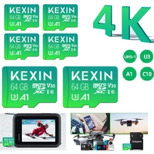 10PACK/LOT 64GB Micro SD Card Full HD 4K U3 C10 SDXC Memory Card TF Memory Card