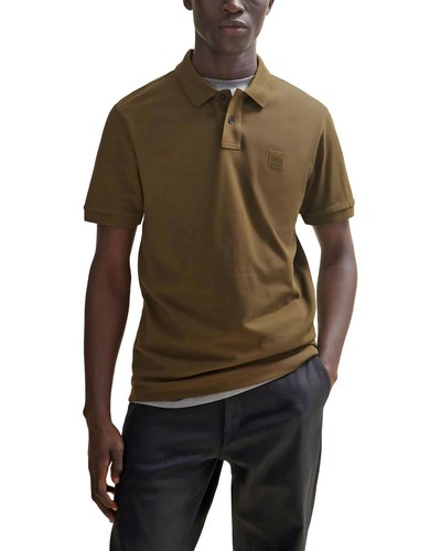 Boss Slim Fit Polo Shirt Men Green - Picture 2 of 4