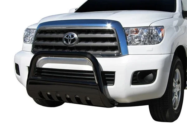 For Toyota 4Runner 2003-2009 SteelCraft 73340B 3" Black Bull Bar w Skid Plate Foto 2 de 4