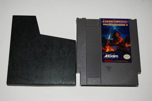 Iron Sword: Wizards & Warriors 2 for NES Authentic Tested & Working