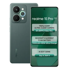 realme 15 Pro 5G Factory Unlocked Dual SIM 256GB ROM-GREEN. “NO TARIFFS IN USA”