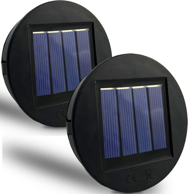 Replacement Solar Light Parts, 2 Pack Solar Lights Replacement Top, 8 Lumens Sol