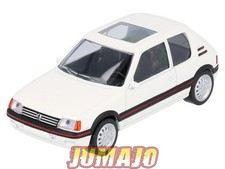 JC13 Voiture 1/43 JET-CAR NOREV : PEUGEOT 205 GTi Blanche 1986