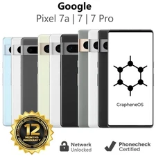 Google Pixel 7 | 7a | 7 Pro - Unlocked Privacy Phone - De-Googled w/ GrapheneOS