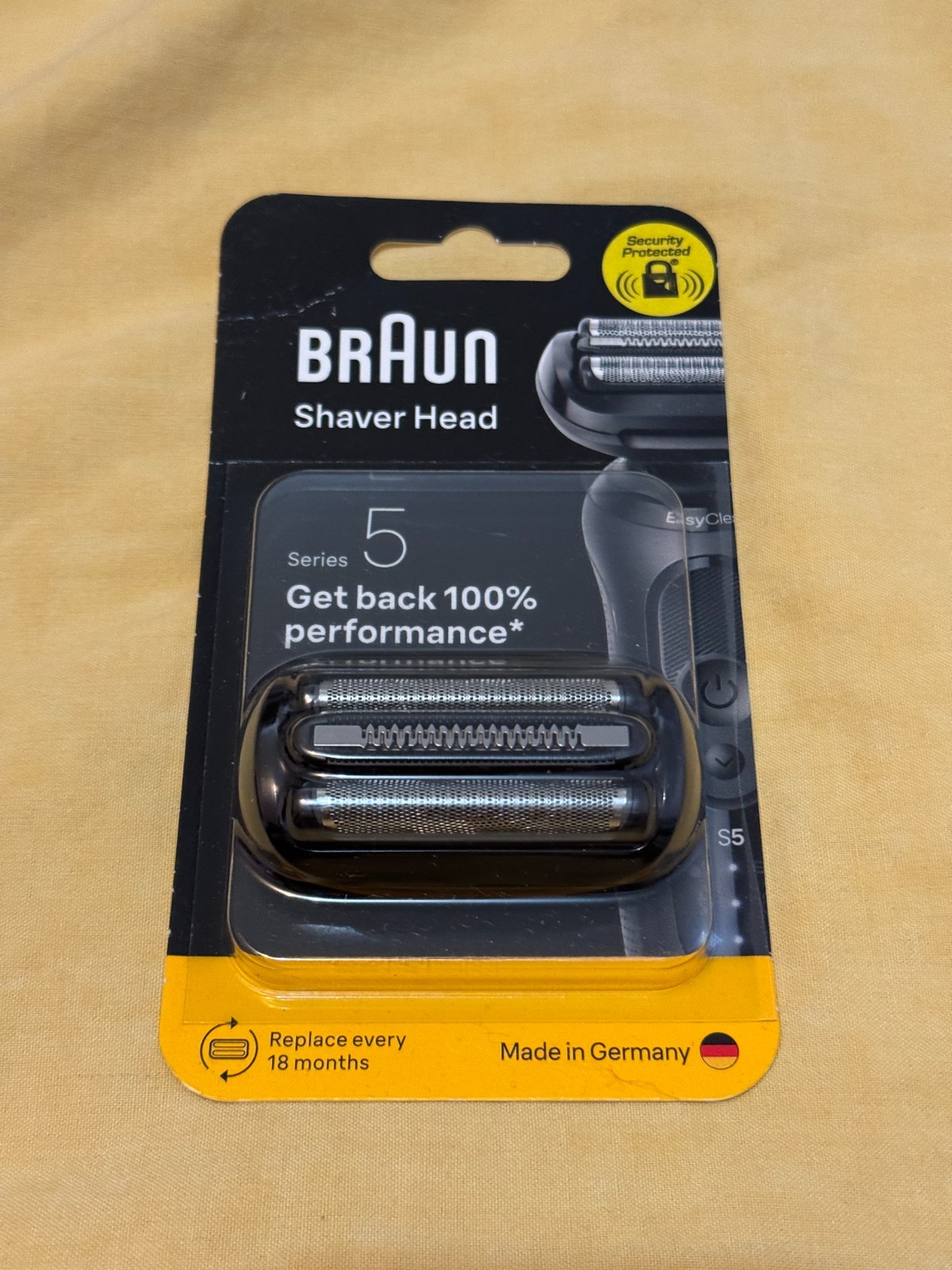 Braun Shaver Head - Series 5 - 54B - Electric Shaver Original - New Sealed