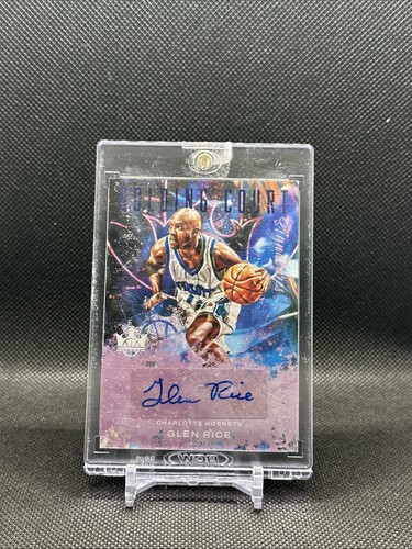 Glen Rice #HC-GRC 2021 Panini Court Kings Holding Court Signatures card
