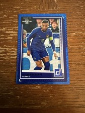 2025-26 Donruss Road to FIFA World Cup Kylian Mbappe Blue Swirl /399 #145 France