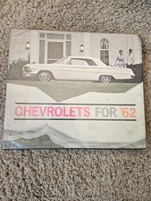 1962 Chevy Impala Corvette Bel Air Biscayne Gm Dealer Showroom Salesman Album 1962 Chevy Impala Corvette Bel Air Biscayne Gm Dealer Showroom Salesman Album