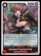 Eustass"Captain"Kid OP14-014 Rare The Azure Sea's Seven One Piece Near Mint