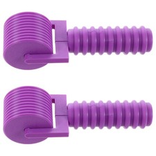 2 Pcs Rhinestone Art Press Roller Painting Tools Bead Rolling Decoration