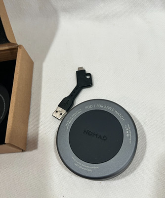 Nomad Pod Pro iPhone & Apple Watch Portable Travel Charger Battery Pack