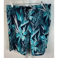 Hurley Men's Phantom John John Florence JJF 4 Pro Maps 9" Boardshorts sz 38 EUC