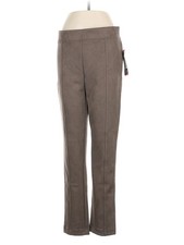NWT Andrew Marc Women Brown Active Pants M