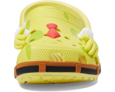 Crocs Spongebob Classic 209824-7HD Clogs Unisex Yellow Slip On