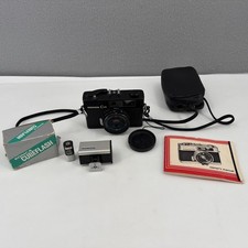 Konica C35 Hexanon 38mm f2.8 Compact Camera with CubeFlash Untested.