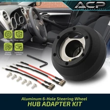 For 05-23 Toyota Tacoma 6 Bolt Quick Release Steering Wheel Hub Adapter Boss Kit