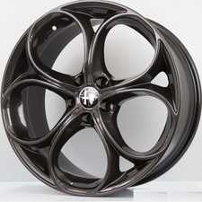 Set of 4 Alloy Wheels 8j+ 9jx19" fit ALFA ROMEO GIULIA Ti, Q4, Veloce - DRa