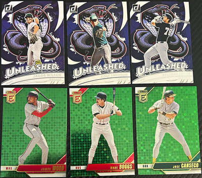 Panini 2026 Donruss Unleashed & Elite Baseball 6 Card Lot Wilson Boggs