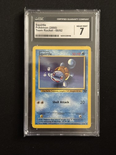 Squirtle (Unlimited) graded CGC 7 for sale on eBay