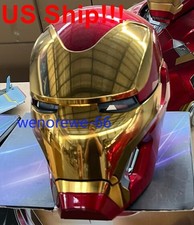 IN US New 1:1 Wearable Friday Iron Man Mk50 Helmet Remote Touch Voice Control