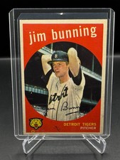 Top 10 Jim Bunning Baseball Cards 22
