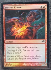 MTG Magic The Gathering- Molten Frame Conflux Foil