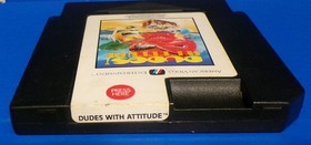 Dudes With Attitude Nintendo Entertainment 1990 NES Working Cartridge & Sleeve