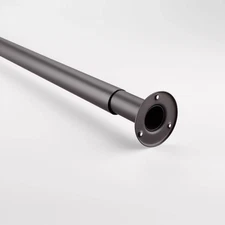 Made by Design Closet Rod Connector Bar Gray, 60" Length, 44lb (7A)