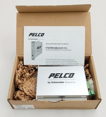 Pelco FTD1M1ST Glasfaser-Sender 1 Kanal Glasfaser-Datenkarte