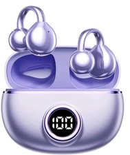 M97 Clip On Earbuds Wireless Bluetooth 6.0, Open Ear Headphones with 50H Battery