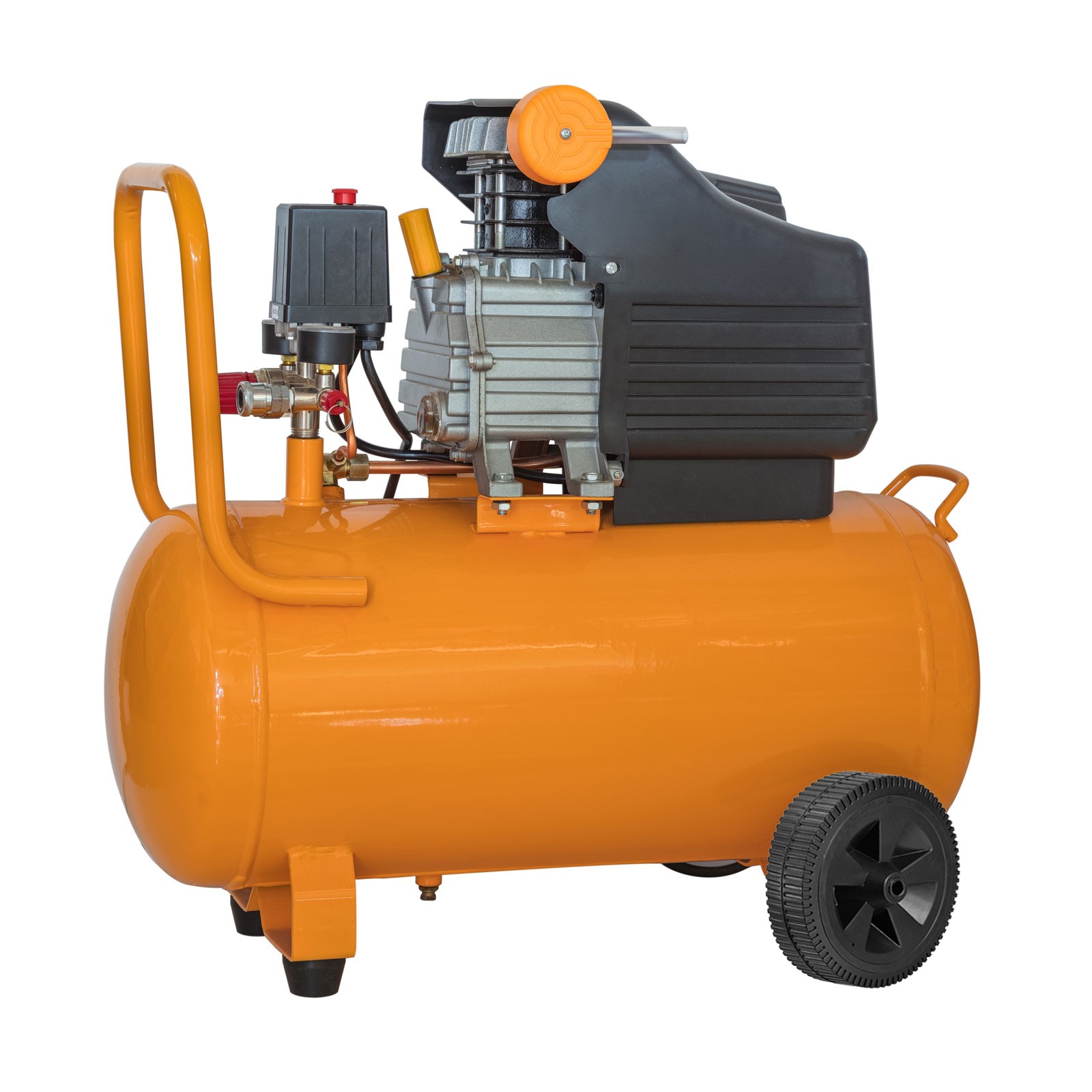 7.7" Universal Air Compressor Wheel with 0.5" Dia Hole