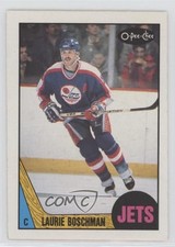 1987-88 O-Pee-Chee Laurie Boschman #222 0a4