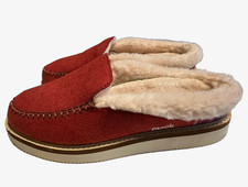 Sanuk Women s Size 6 Donna Cozy Faux Fur Lined Slip On ShoesWOT box