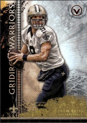 2015 Topps Valor #GW-DB Drew Brees Gridiron Warriors