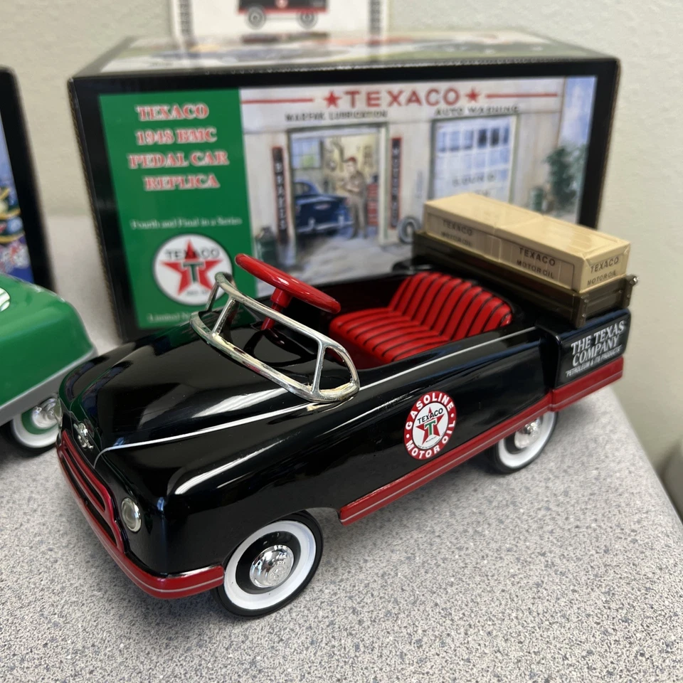 Lote de 4 Réplica de Coche Texaco Pedal Banco Diecast 1948 BMC Petróleo y Gas Coleccionables Foto 3 de 4
