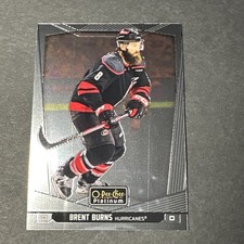 Brent Burns 2024-25 OPC Platinum Base Card #126 Hurricanes