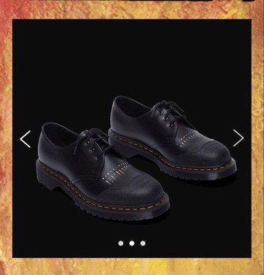 NEW Dr. Martens × NINE INCH NAILS 1461 NIN UK10 US11 Black w/box
