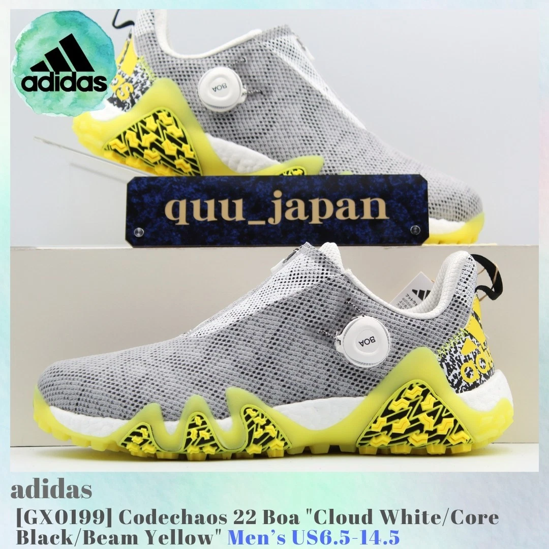 adidas CodeChaos 22 Bore Footwear White/Core Black/Beam Yellow for
