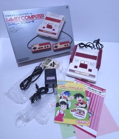 Nintendo Famicom HVC-001 Console with Box Tested Family Computer